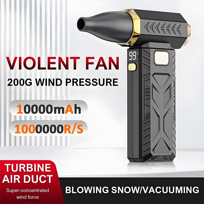 Violent Fan Blowing Suction 2in1 1000000RPM Бесщеточный Turbo Перезаряжаемый Супер Мощный Вентилятор Пылесос Для Пылесоса