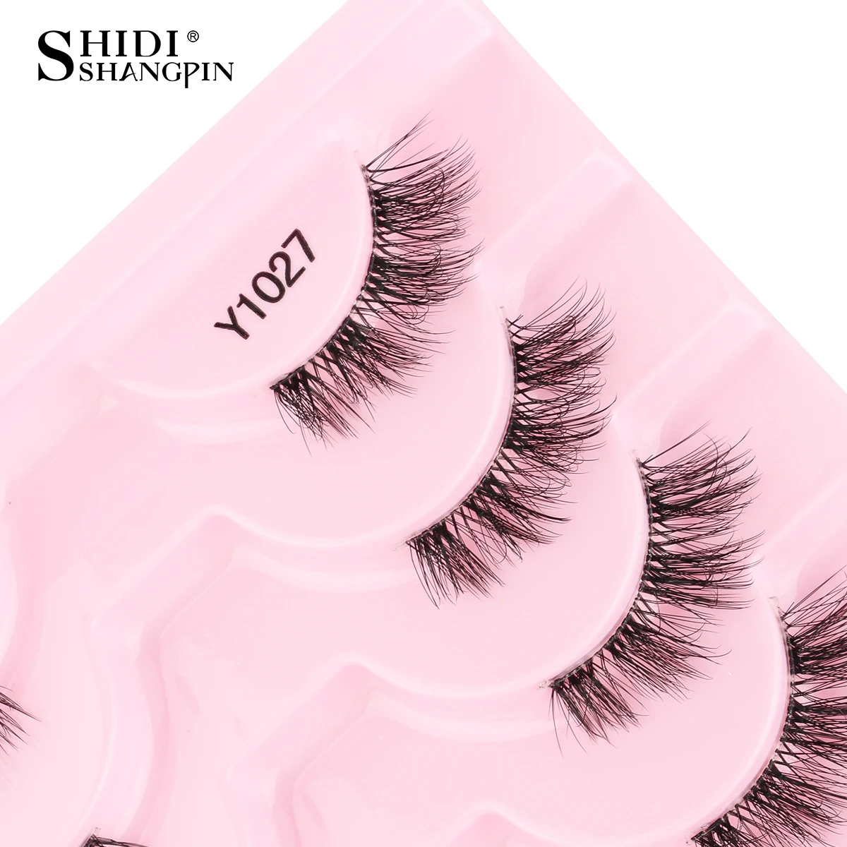 Half Eyelashes False Lashes 10-5 Pairs Cat Eye Eyelashes Eyelash Extension 3D Mink Half Lash Natural Makeup faux Cils maquiagem