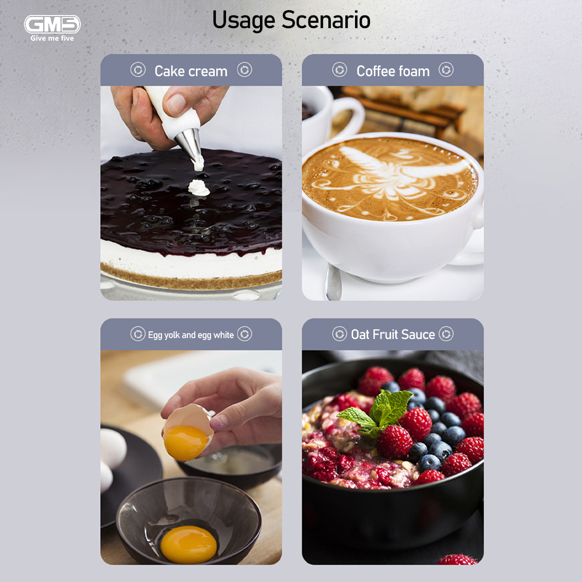 Batedor de ovo portátil, mini batedor elétrico de leite, misturador para casa, batedor de café, batedor de cordas