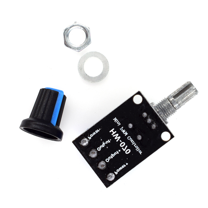 5V 12V 10A Voltage Regulator PWM DC Motor Speed Controller Governor Stepless Speed Regulator LED Dimmer Power Controller
