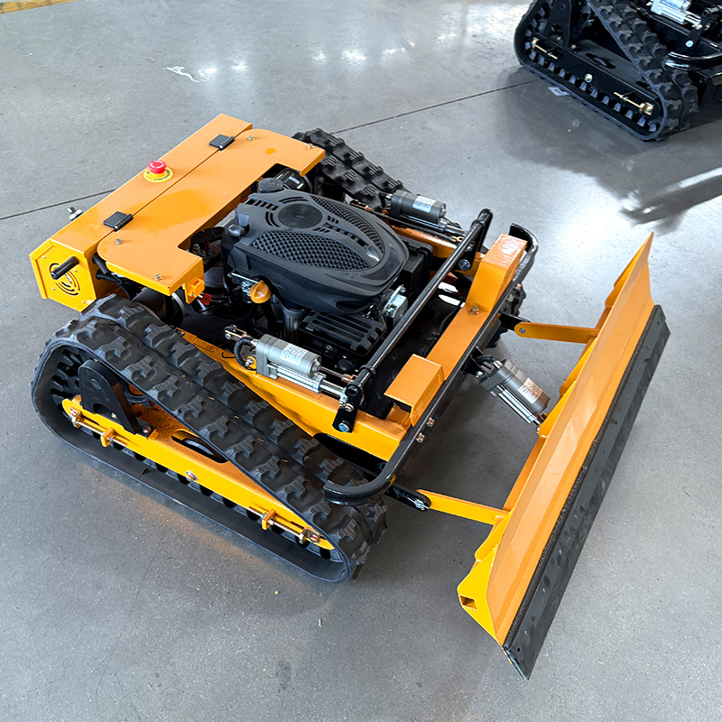 Maßgeschneiderter Rasen-Raupenroboter mit ferngesteuerter Grasschneidemaschine, Rasenmäher