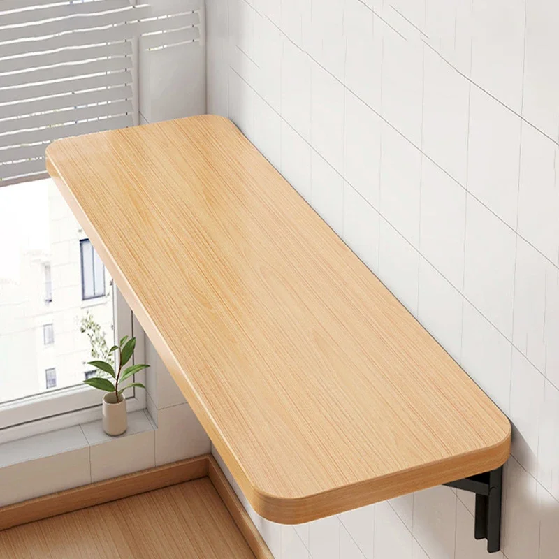 Foldable Desk Wall-mounted Folding Table Floating Study Table Balcony Suspended Wall Side Table