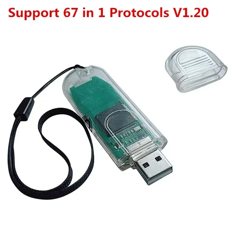 Универсальный USB-ключ V1.21 для чипа PCMmaster ECU, инструмент для настройки PCM FLASH/SM2 PRO с 69 модулями, бесплатный программатор Damaos ECU