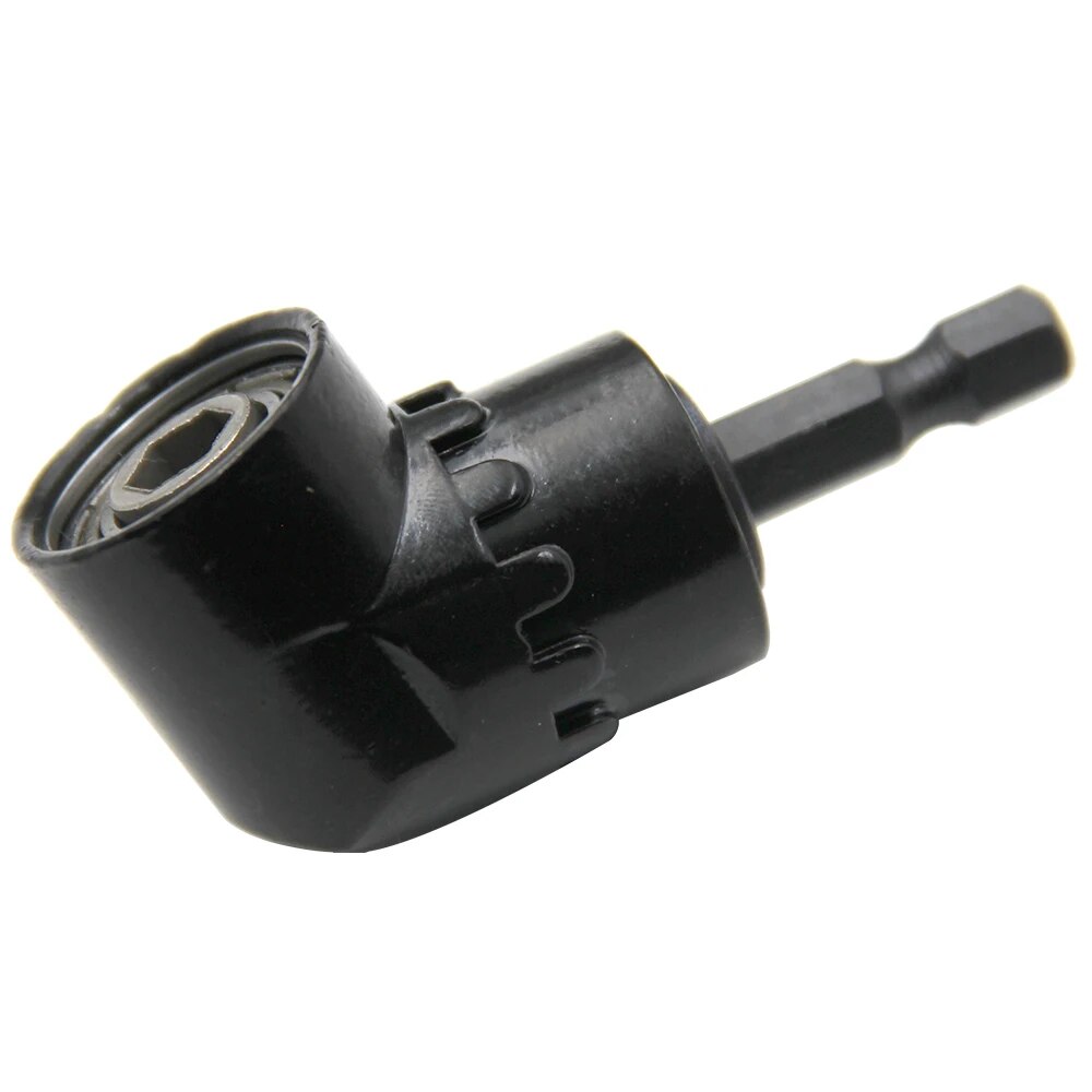 105 ° Black Small Turning Screwdriver Joint Electric Drill Corner Attachment Sleeve Extension Electric Tool Accessories