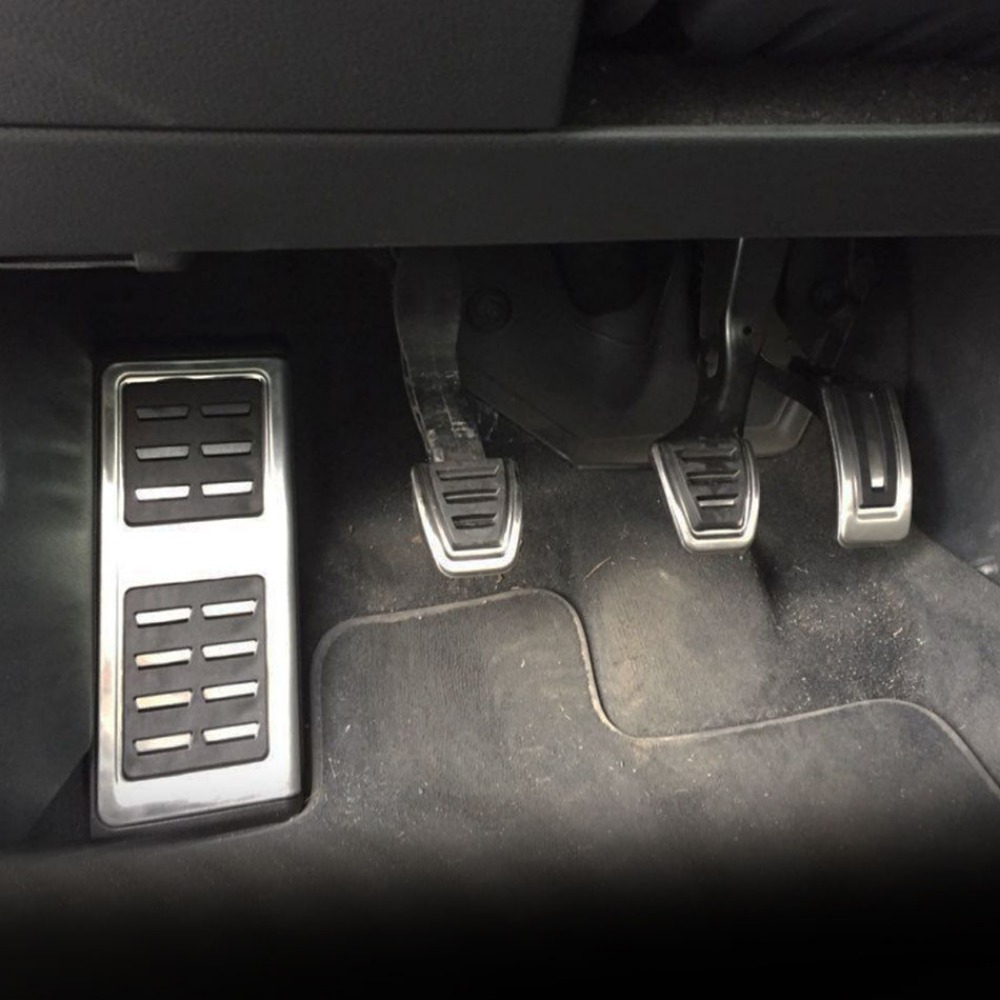 Pedal do carro esporte freio de combustível pedal morto capa conjunto dsg para seat leon 5f mk3 para skoda octavia a7 para vw golf 7 8 acessórios automóveis
