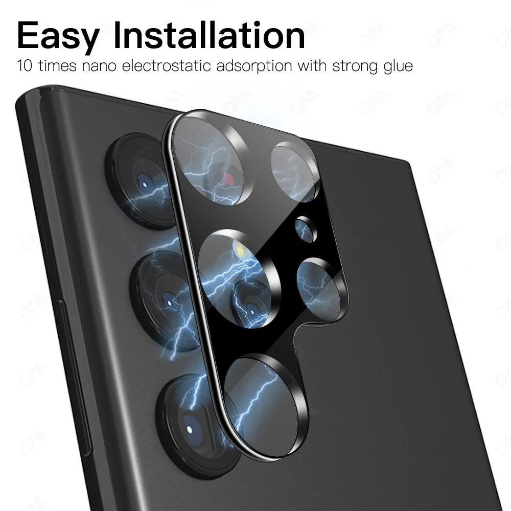 Bảo Vệ Ống Kính Camera Cho Samsung Galaxy S22 Cực Ống Kính Kính Cường Lực Dành Cho Galaxy S21 Plus FE Lưng Bảo Vệ Camera Phụ Kiện