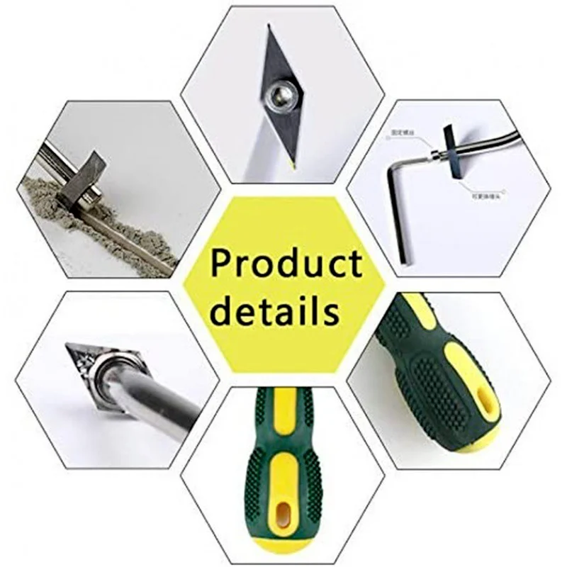 Chuyên Nghiệp Gạch Men Grout Tẩy Thép Vonfram Ốp Khoảng Cách Rửa Mũi Cho Tầng Treo Tường Đường May Xi Măng Vệ Sinh Dụng Cụ Cầm Tay