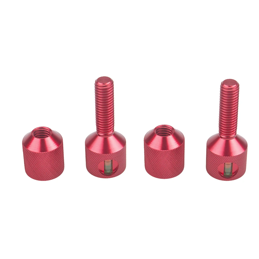 Pasadores de dos orificios con brida de aluminio de 1-1/8 pulgadas Pasadores de alineación de dos orificios de 1-1/8" con gradiente