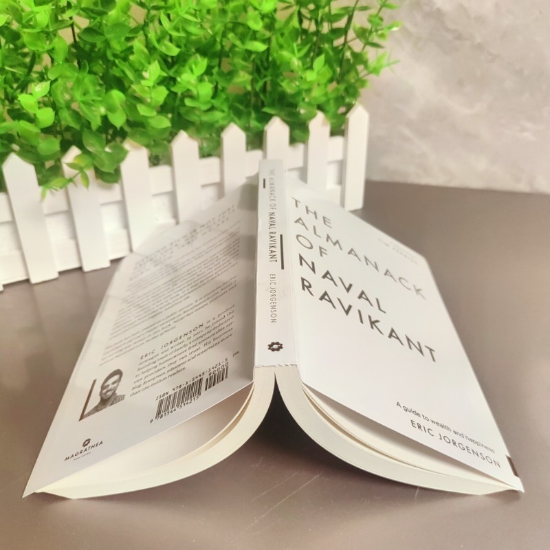 The Almanack of Naval Ravikant: A Guid To Wealth And Happiness หนังสือภาษาอังกฤษ หนังสือปกอ่อน ไม่มีblia libro นวนิยาย