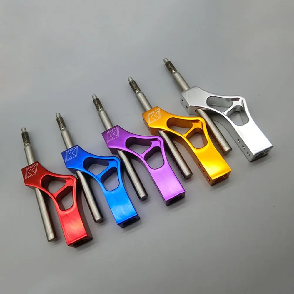 Aluminum Adjustable Height Lever Car Gear Shift Knob Extender Shifter Extension Single Bend Car Shifter Extender