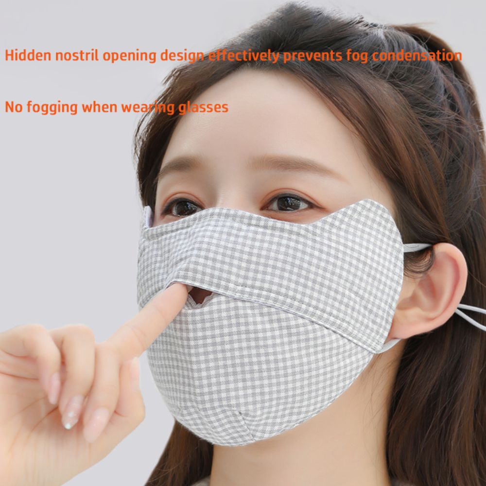 New Breathable Warm Masks Pure Cotton Windproof Face Mask Thickened Skin-friendly Mouth Cover Outdoor