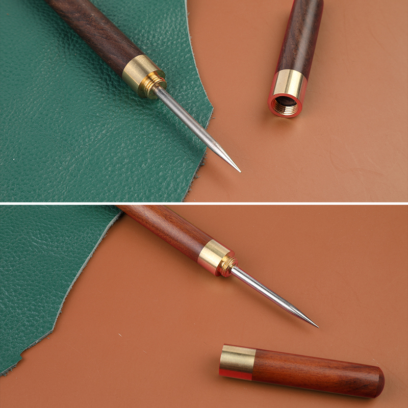 Kraball-レザーハンドル付きボールステッチツール,手作りの縫製用ステッチツール,バッグ修理ツール