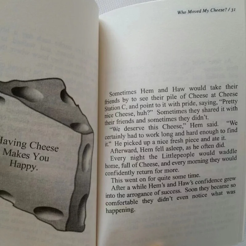 Who Moved My Cheese English Version of The Novel English for Educational Children Reading Book English Learning Language Books