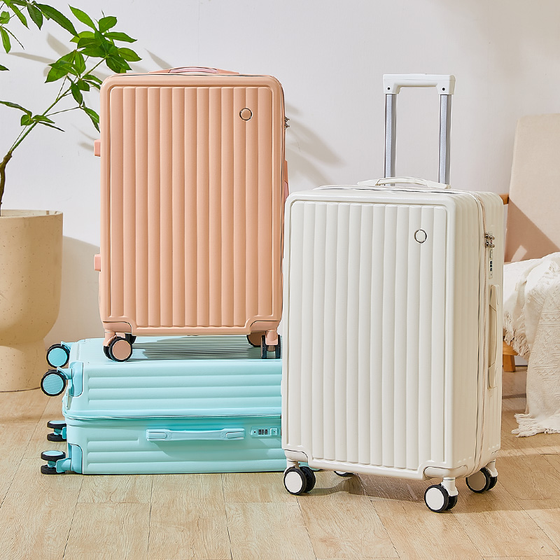 Maleta ligera, Maleta de 20/24 pulgadas, Estuche De Viaje de gran capacidad, Maleta con ruedas giratorias, compartimento para equipaje pequeño