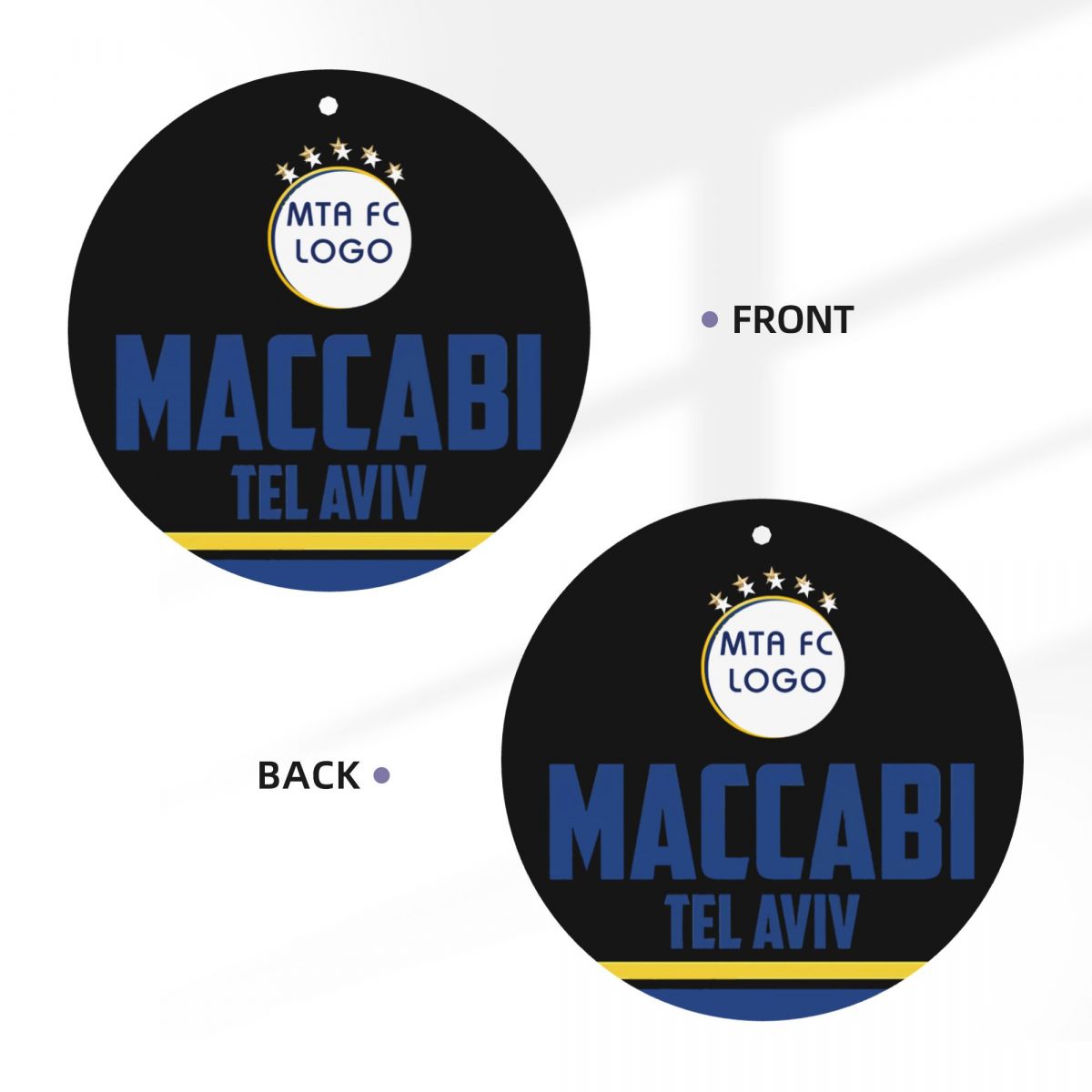 Maccabi-ambientador multifuncional para coche, desodorante de fragancia, fácil de colgar, aromaterapia, accesorios interiores