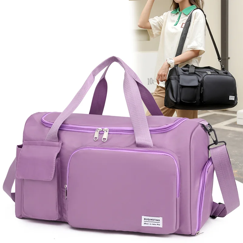 Unisex reisbagagetas met grote capaciteit, sporttas, perfect voor weekendbagage met schoenenvak