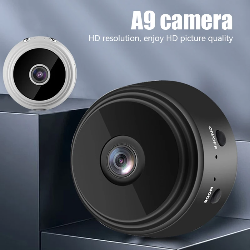 A9 Mini Camera WiFi Draadloze bewaking Beveiliging Afstandsbediening Monitor Camcorders Videobewaking Smart Home