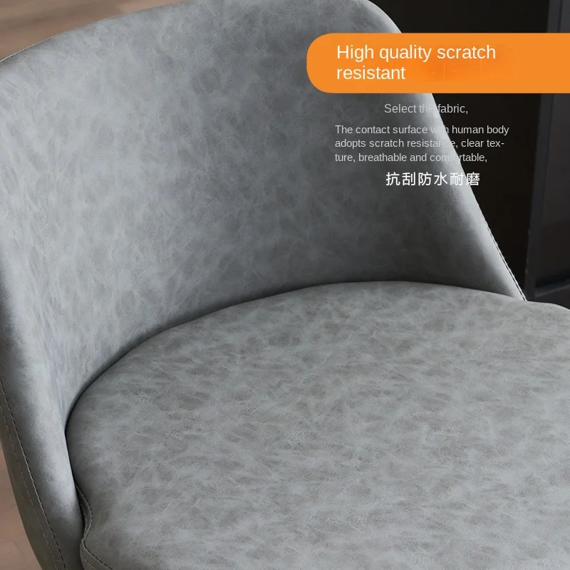 Barstoel Opheffen Roterende Rugleuning Moderne Eenvoudige Luxe En Modieuze Home Bar Stoel Ijzeren Kunst Hoogbenige Stoel