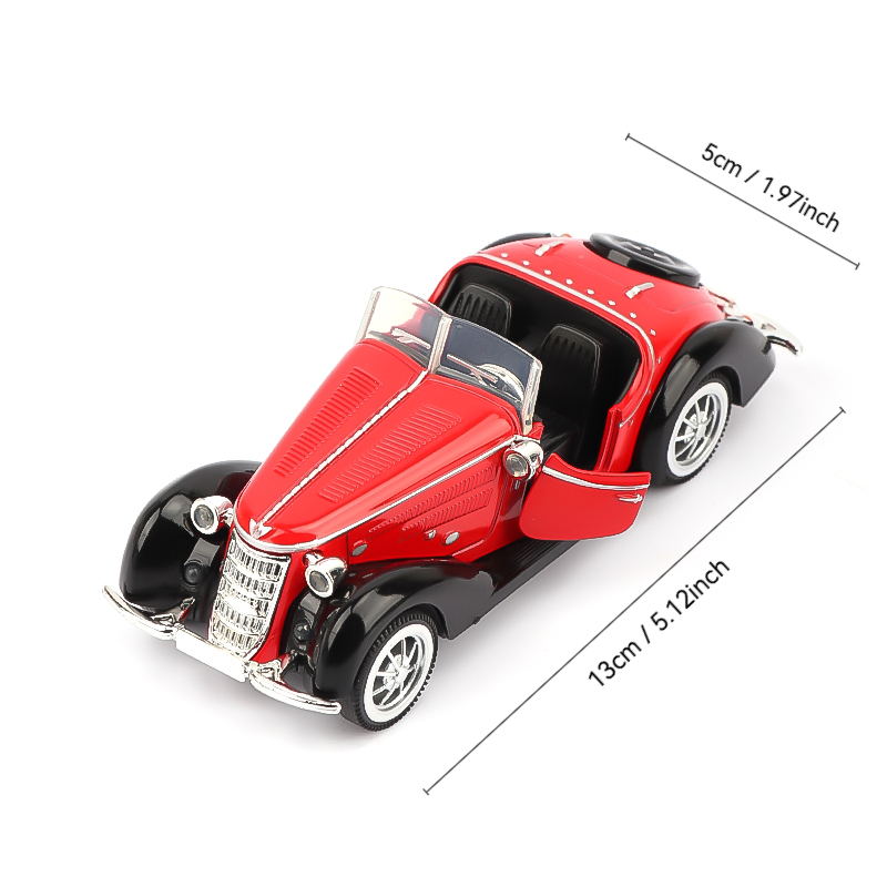 1:32 modelo de veículo super clássico puxar para trás carro de brinquedo coleção educacional porta aberta modelo de carro presente carro para audi