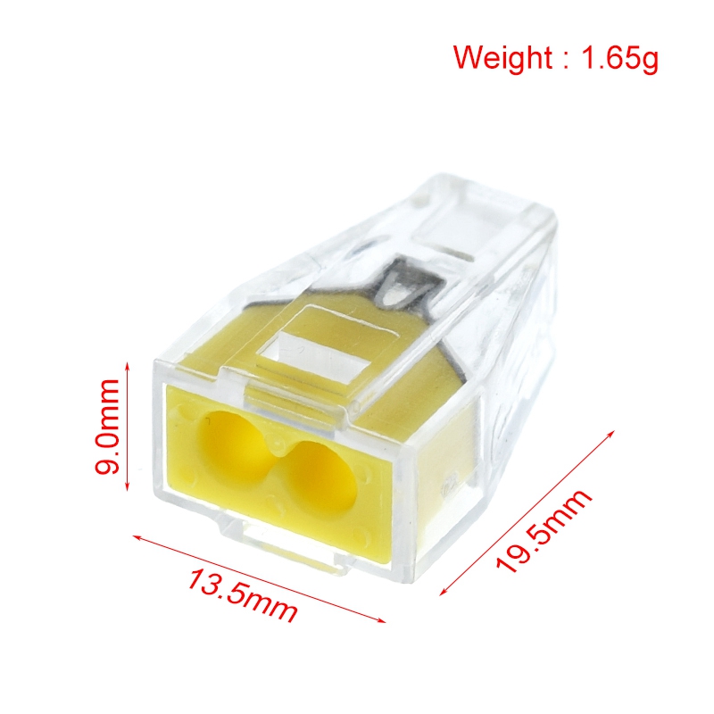 10/30PCS PCT-102 PCT-103 PCT-104 PCT-106 TZT Universal Compact Wire Wiring Connector Conductor Block With Lever