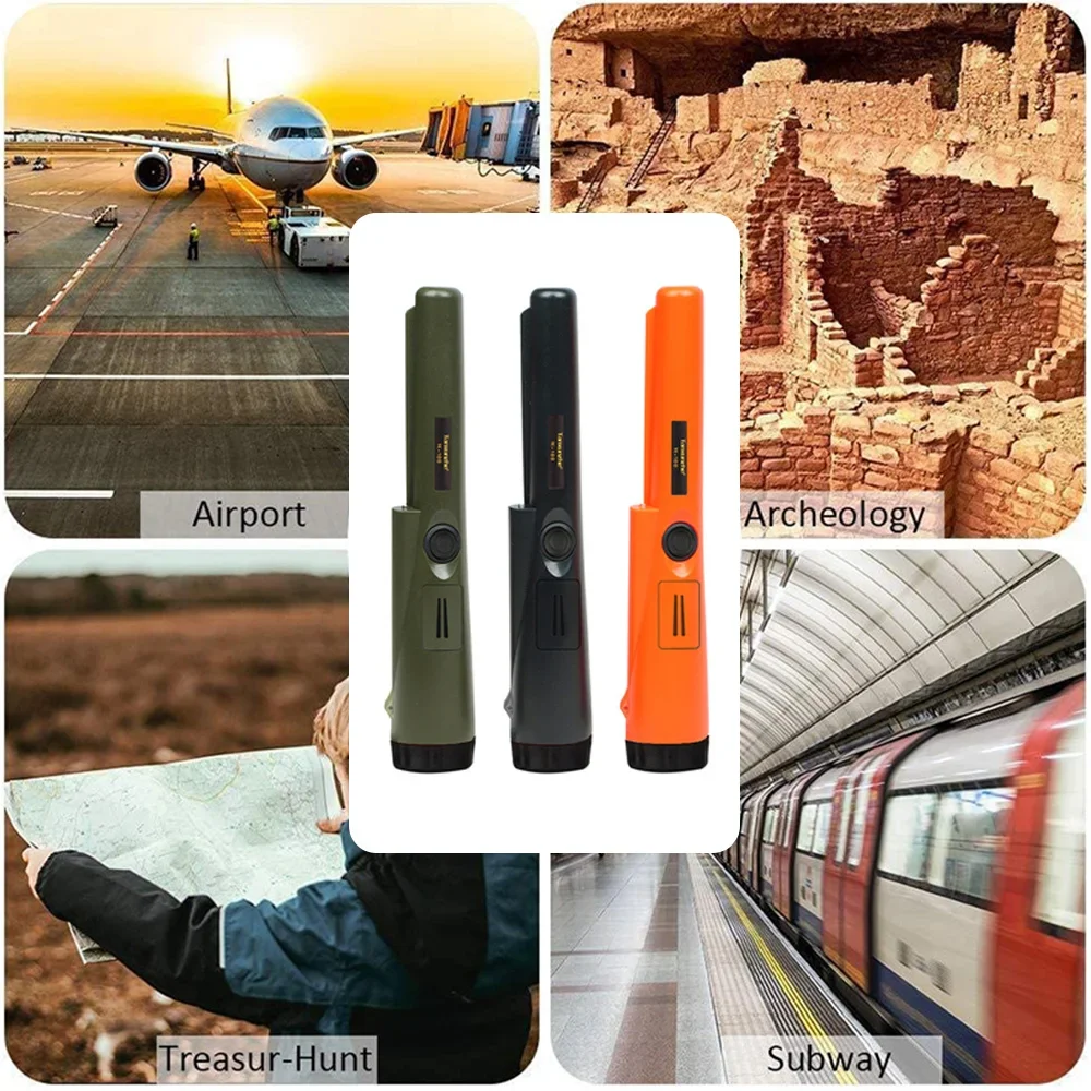TC-100 Pinpointer Metaaldetector Gp-Pointer Goud Doelwit Metaaldetector Statisch Alarm Ip68 Waterdicht Met Armband