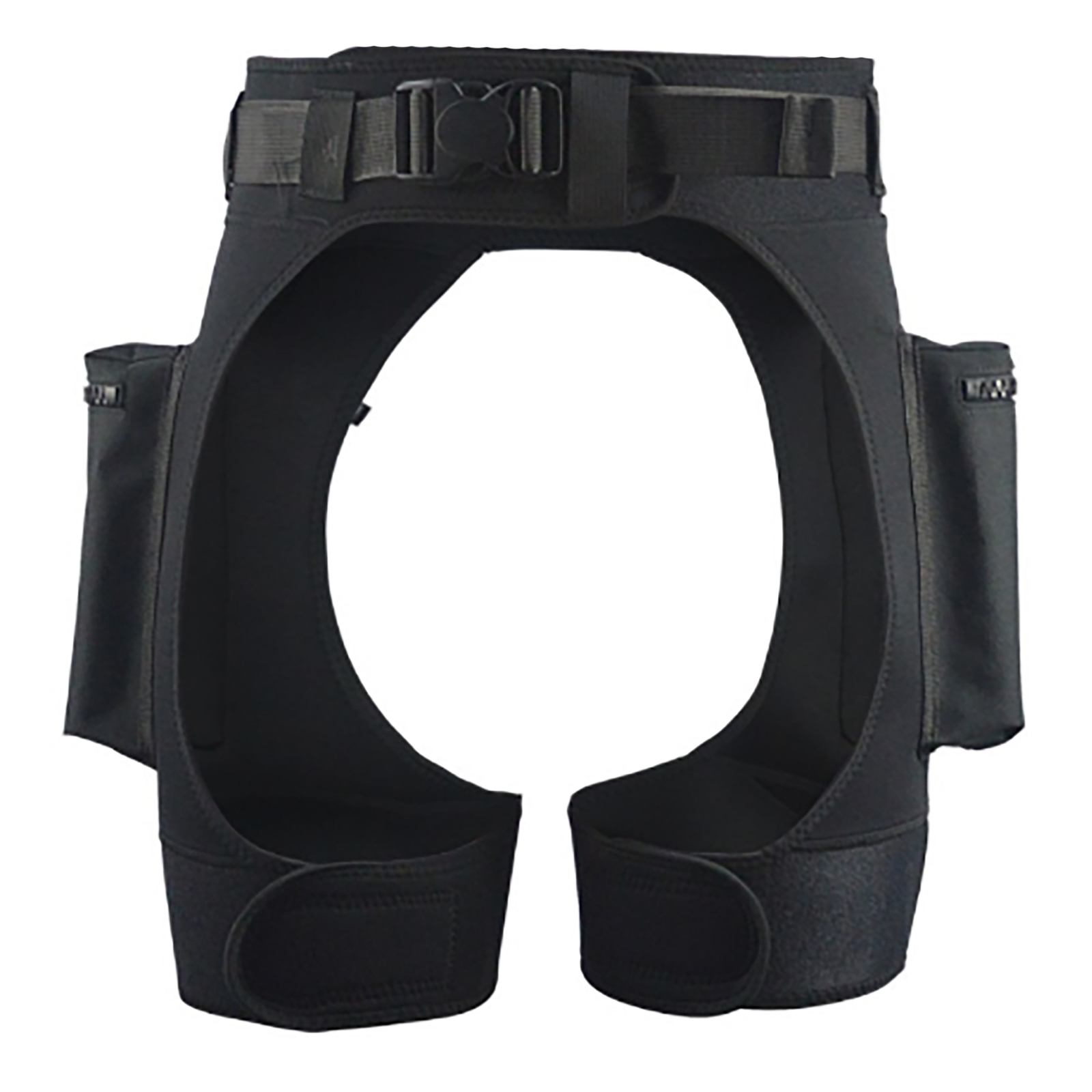 Traje de neopreno negro, pantalones cortos de tecnología, carga sumergible, bolsillo de peso, pierna, muslo, vendaje, accesorios de equipo de buceo