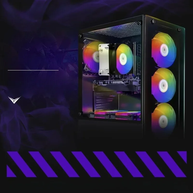 Komputer stacjonarny do gier, GeForce RTX 2060 6G, AMD Ryzen 5 2600 do 3.9G, 16G DDR4, 512G SSD, 600M WiFi, BT 5.0, R