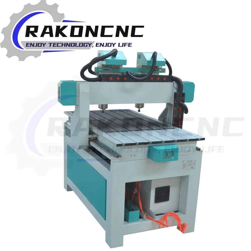 เครื่องมิลลิ่งโลหะขนาดเล็กสำหรับเหล็กทองแดงโลหะมินิ CNC เราเตอร์6090เหล็กหล่อตารางร่างกายหนัก