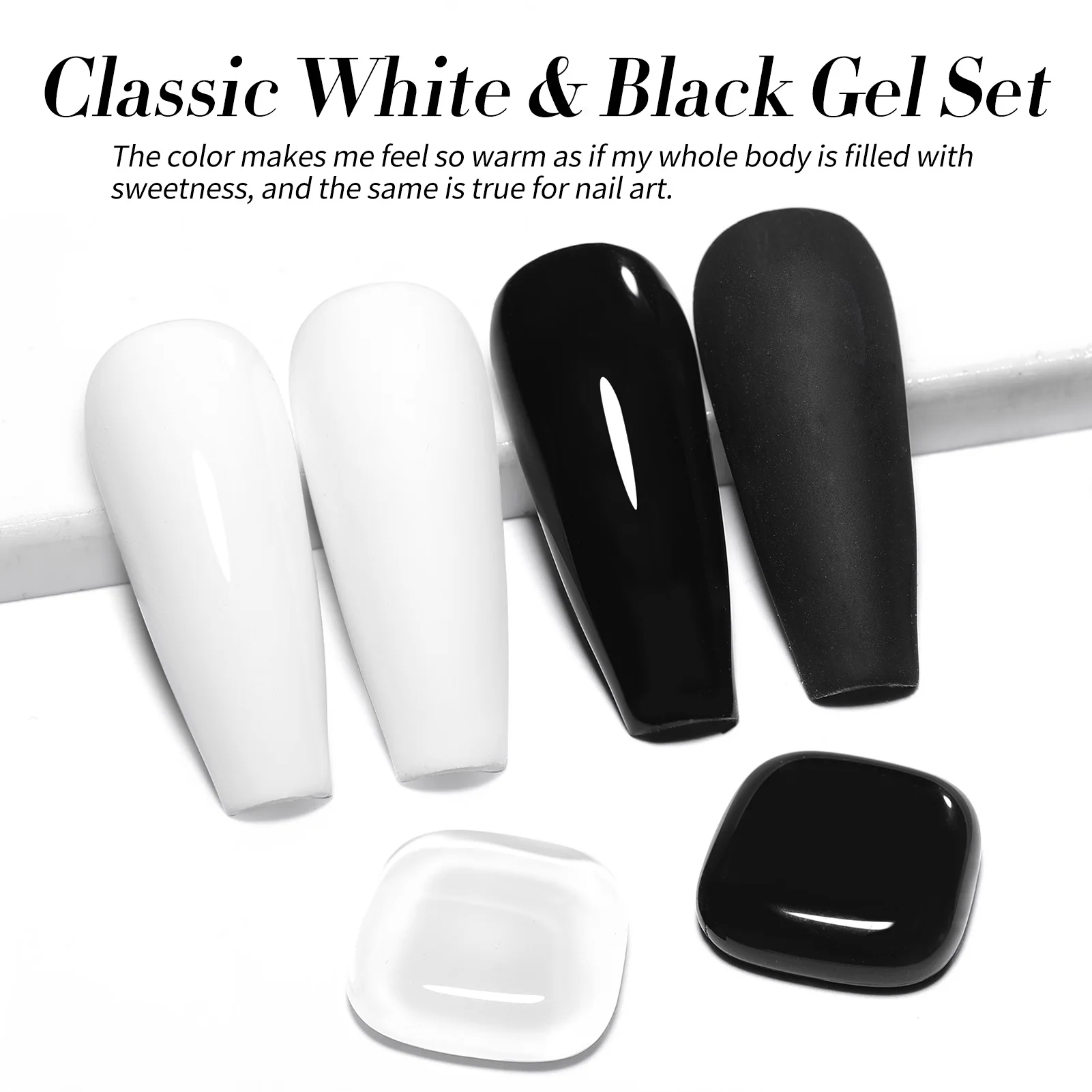 BORN PRETTY 10ml เจลเล็บเจล 130 สีกึ่งถาวร Solid เล็บเจลเคลือบเงา Soak Off UV เจลสําหรับ BASE Top Coat