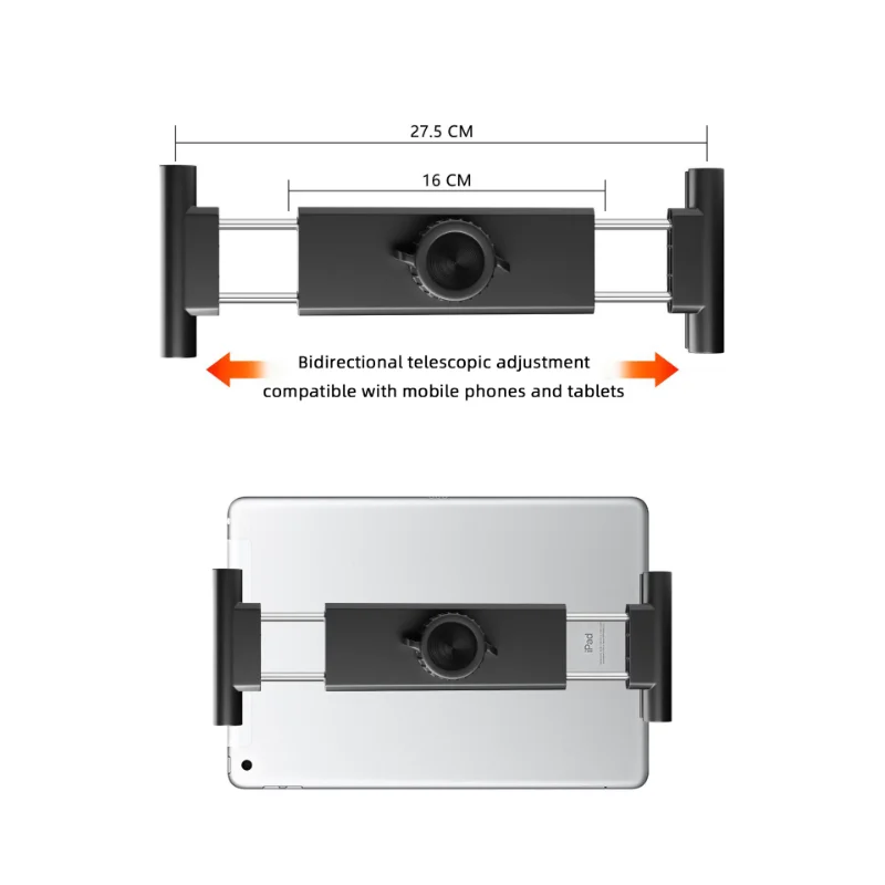 Soporte Universal 2 en 1 para motocicleta, soporte para tableta con ángulos ajustables, soporte de 4,5-13,5 "para Ipad Air Mini 2 3 4, soporte para tableta
