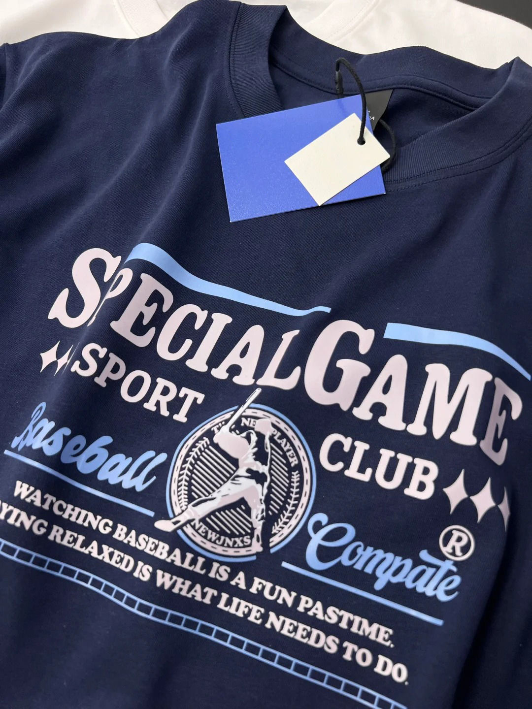 Cseta Casual de Aodão com Estampa de Letras Retro Americana para Homens e Mulheres, Manga Curta, Confortável e Solta, Mo...