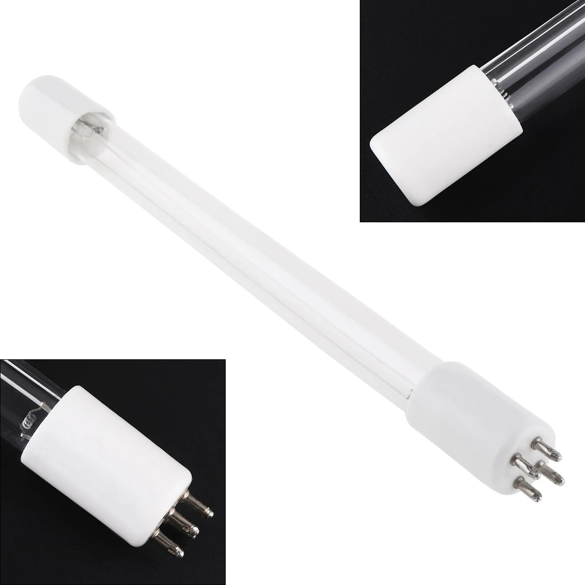 Esterilizador UV G10q de 10W, filtro ultravioleta de tubo de luz con tipo de tubo recto para equipo de aire, bombilla de lámpara 2018
