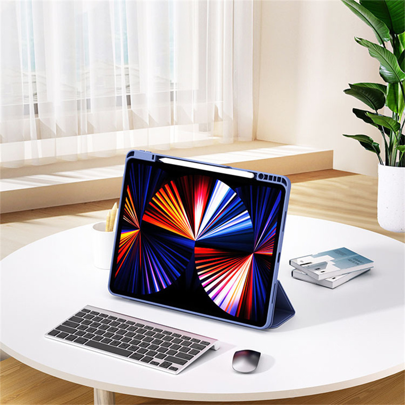 Funda con portalápices para iPad Pro 11 13, Funda 2024 M4 iPad Air 11 "13" M2 12,9 Air 5th 4th 10,9 10th 10,2 9th 8th 7th Funda Coque