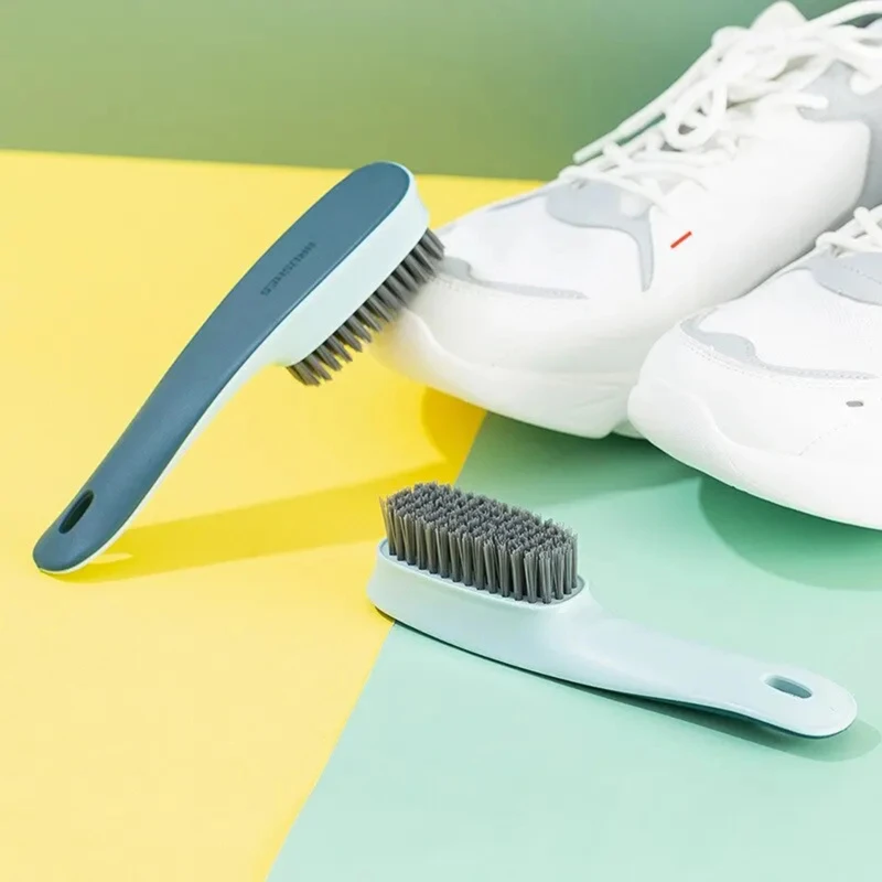 Cepillo de limpieza de zapatos, prendas de plástico, herramientas de limpieza del hogar multifuncionales y accesorios de cepillo de lavandería comercial