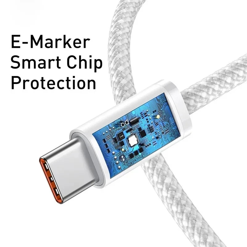 Cable de USB-C Original PD 60W para iPhone 16 15 Pro Max para Samsung Huawei Xiaomi tipo C accesorios de línea de datos de carga rápida