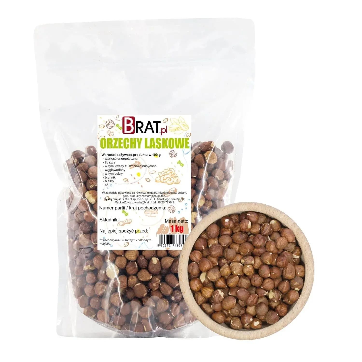 Orzechy laskowe 1kg