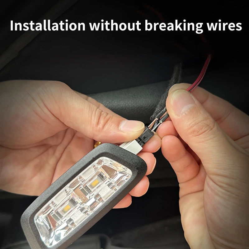 Auto hoge helderheid kofferbakverlichting omgevingslicht interieurdecoratie LED-bedrading gratis automatische detectie achterklep lichtstrip