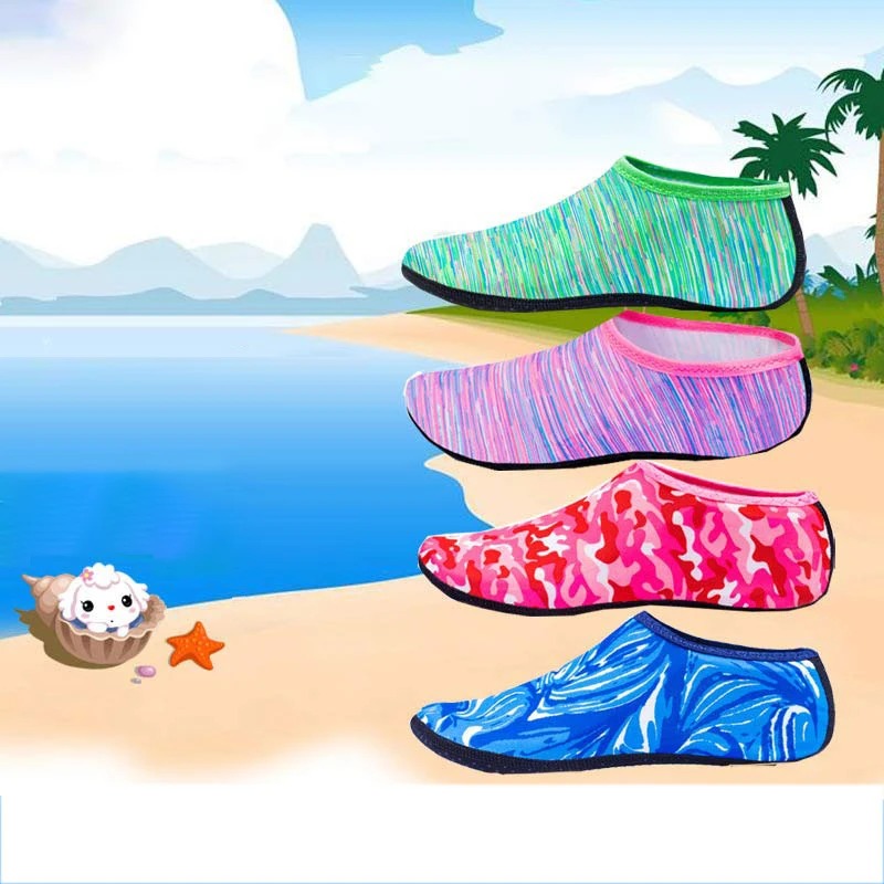 Calcetines acuáticos de playa para hombre, mujer, chico, natación, deporte acuático, zapatillas descalzas, gimnasio, Yoga, Fitness, baile, natación, surf, buceo, snorkel