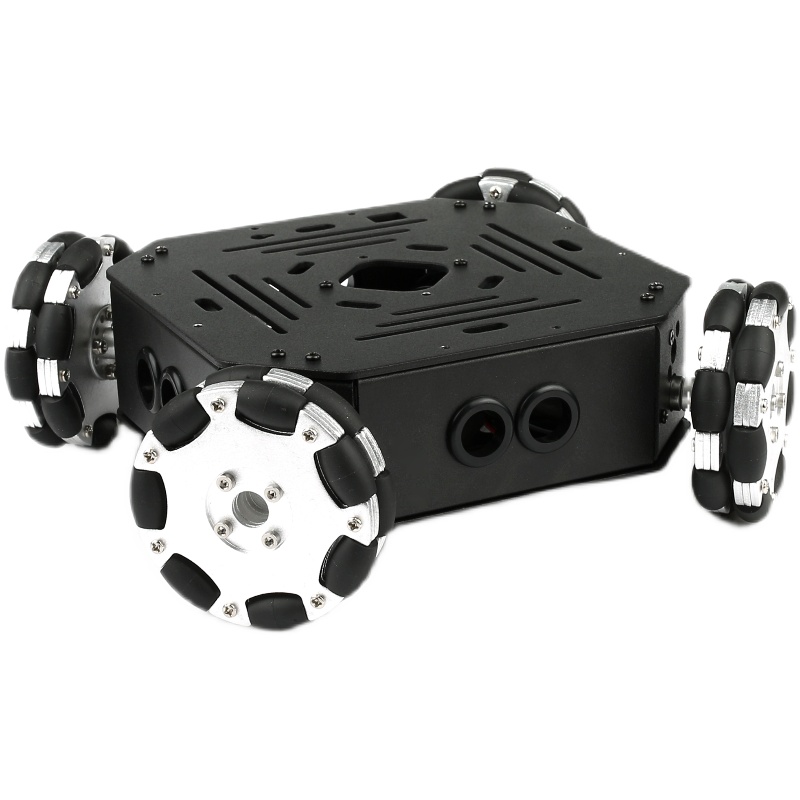 4WD Omni Wheel Roboterauto mit Roboterarm Chassis Hindernisvermeidung Ps2 Wireless RC Auto für Arduino Programmierbarer Roboter DIY Kit