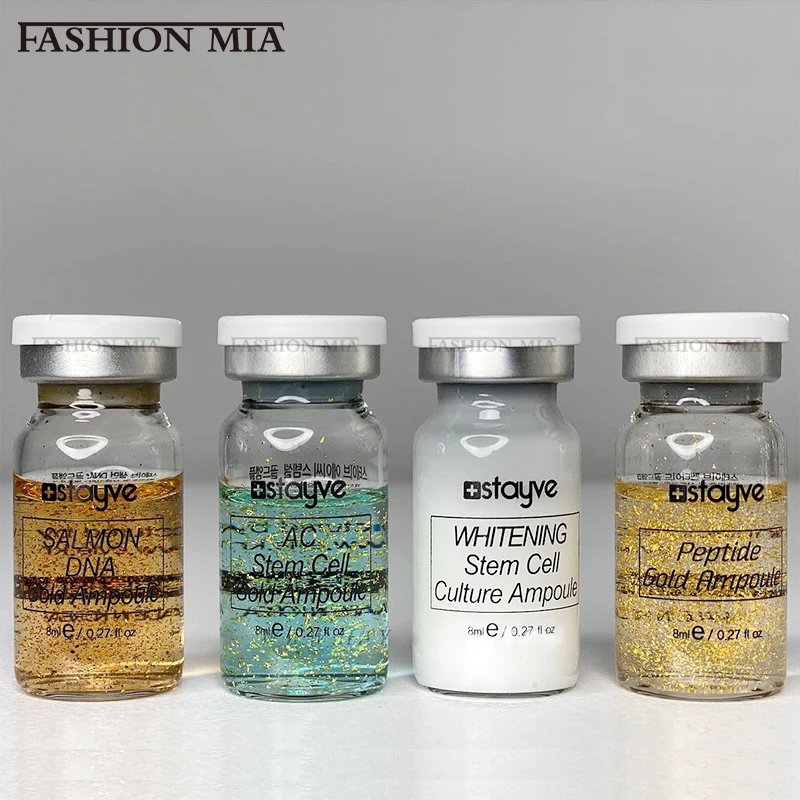 Stayve Salmon DNA Starter Serum Kit Пептиды/Ниацинамид BB-крем Glow Увлажняющий Отбеливающий Укрепляющий Омолаживающий Уход за кожей лица