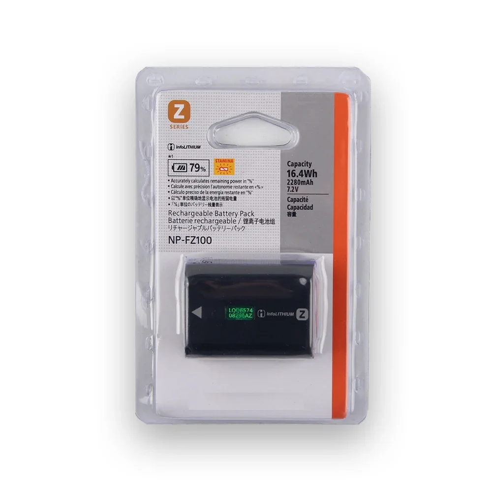 Replacement Battery NP-FZ100 For SONY A1 A7 A8 A9 A9M3 A7R4 A7R5 A7R4A A7C A76 A7S3 776 48 838 4837 FX30 Batteries 2280mAh