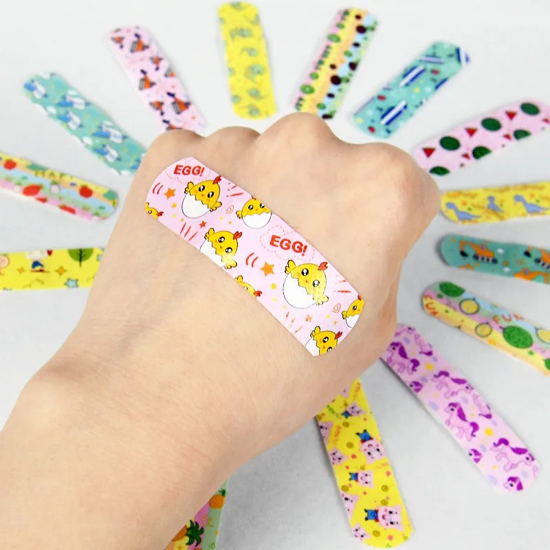 10-240pc Cartoon Pattern Waterproof Hemostasis Band Aid Stickers for Kids Adhesive Bandage Wound Plaster First Aid Emergency Kit