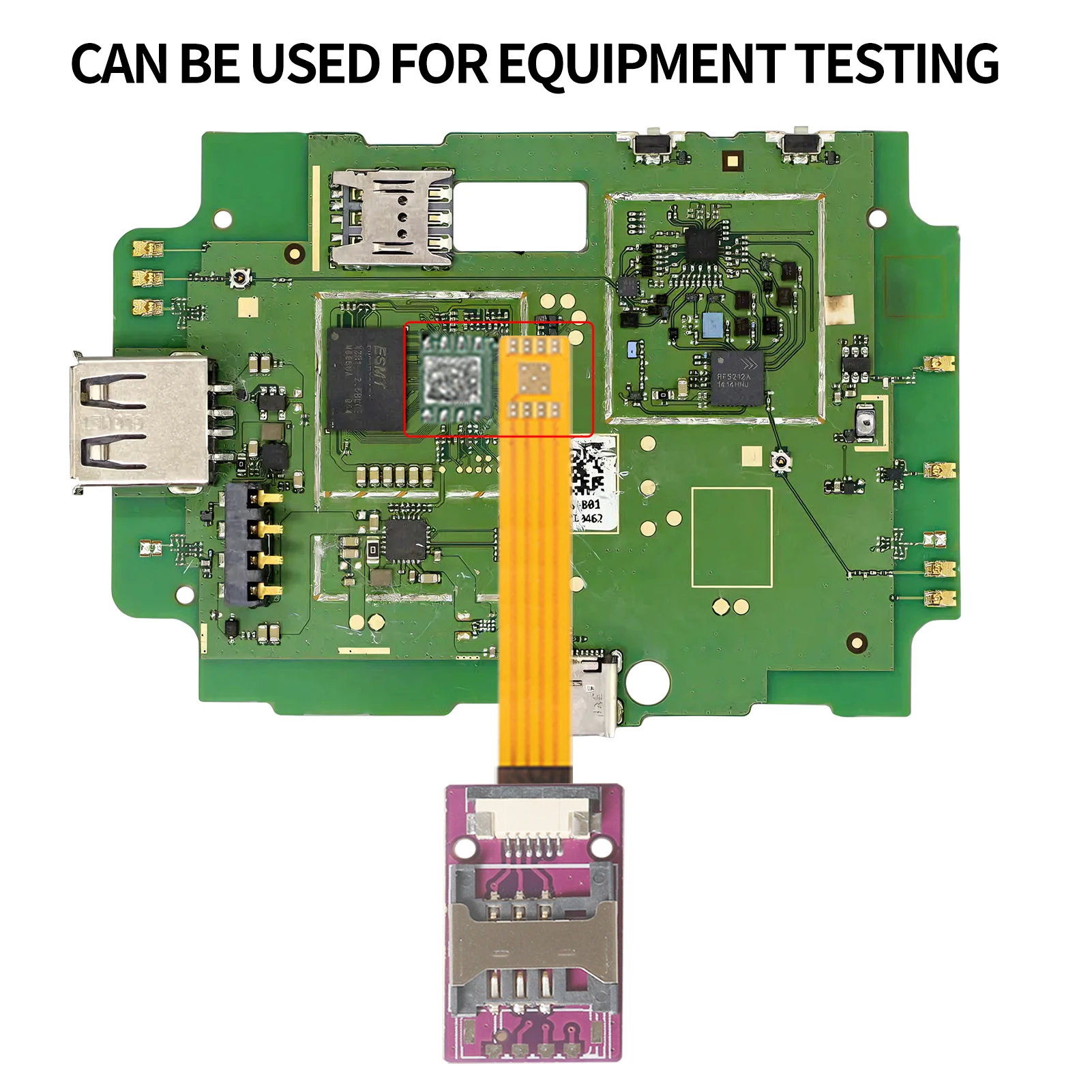 esim to sim card adapter High temperature resistant 5*6mm wifi chip modification soldering External expansion conversion