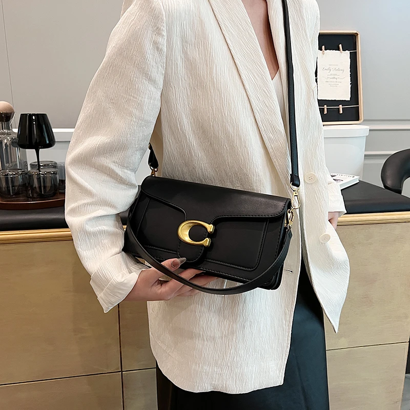 Senhoras bolsa de couro crossbody saco elegante alça de ombro design clássico da famosa marca de luxo designer