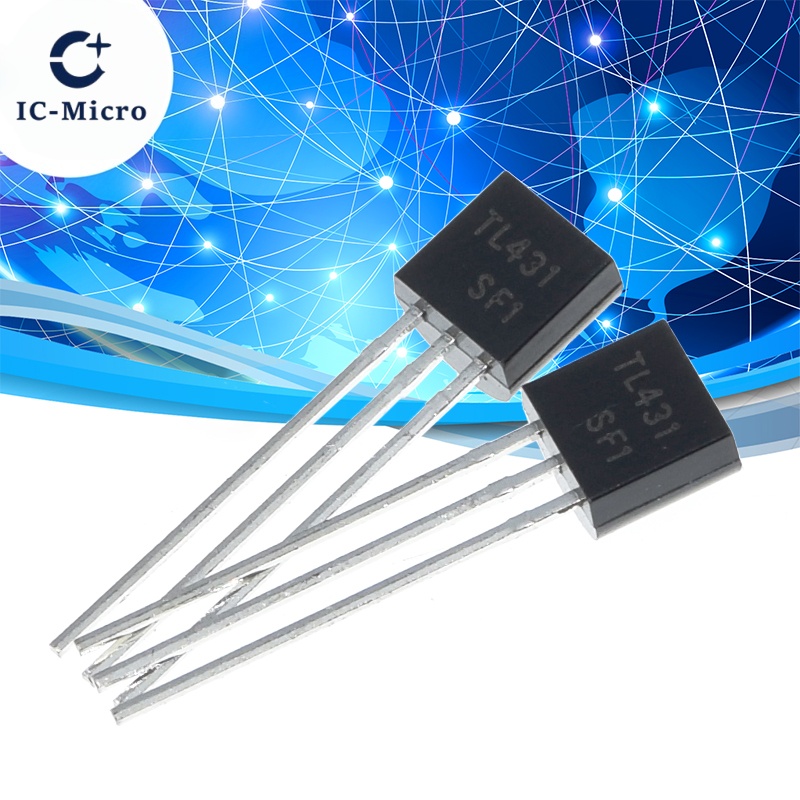 50 шт. TL431A TL431 Опорное напряжение 2,5-36 В Prog Регулировка