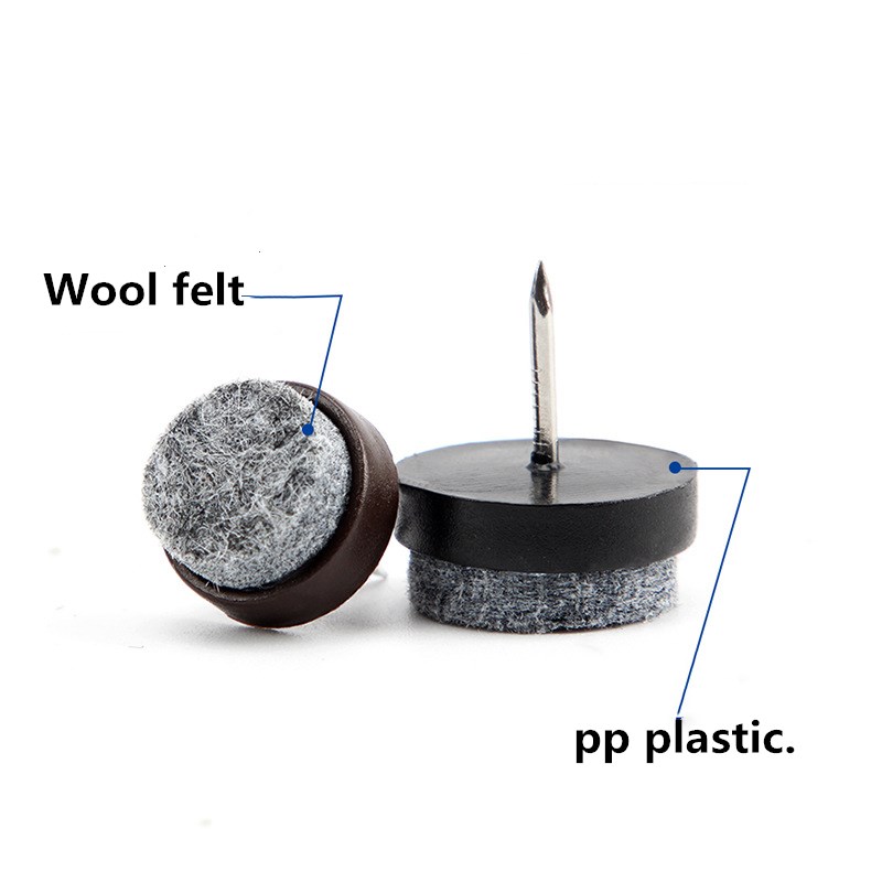 Подставка для ножек из фетра, защитная подставка для ножек для мебели, стула, 14 мм/17 мм/20 мм/22 мм/24 мм/28 мм