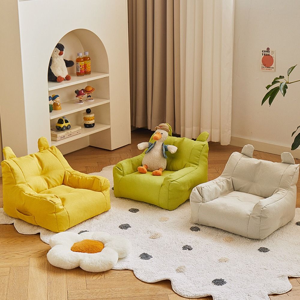 Multicolor Small Sofa Chair 43*40*30cm Multifunctional Children's Sofa Skin Friendly High Elastic Foam Sponge