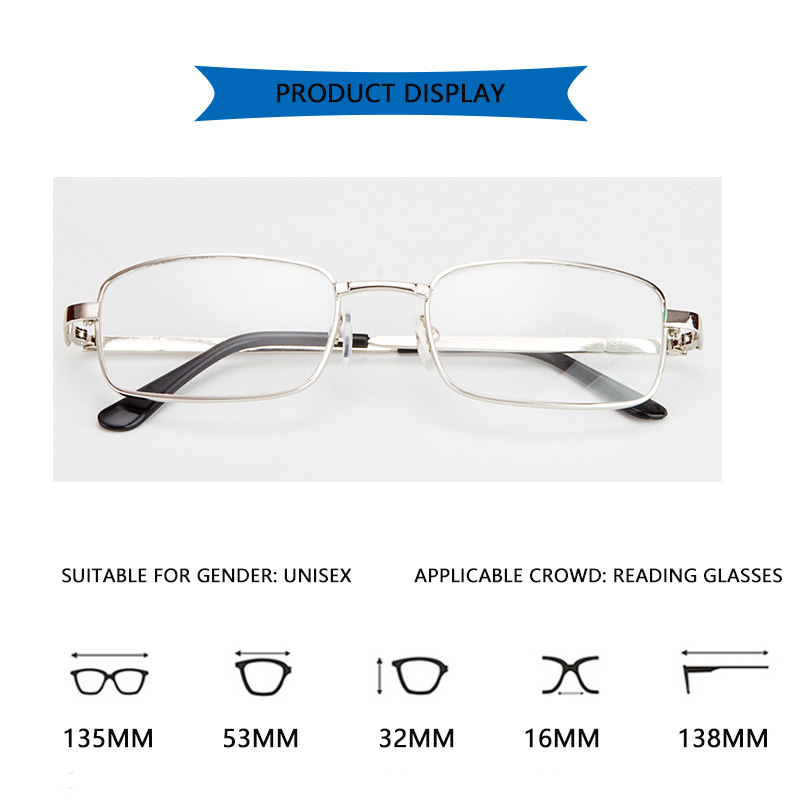 Lunettes de lecture à lentilles en résine véritable pour hommes et femmes, carrées, monture complète, presbytes, anti-rayures, dioptrie + 1.5 2.0 2.5