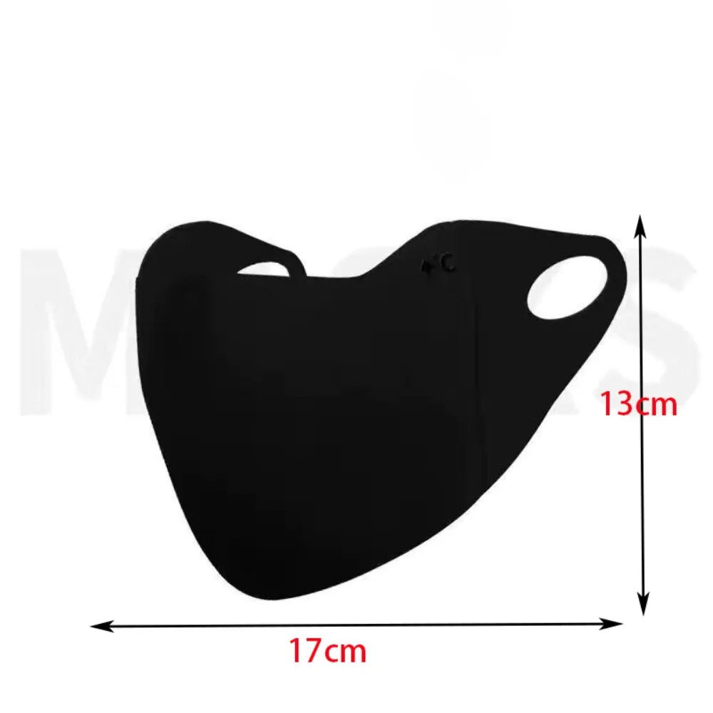 Nova máscara quente respirável quente anti pólen anti-sol máscara traceless rosto capa cachecol passeio