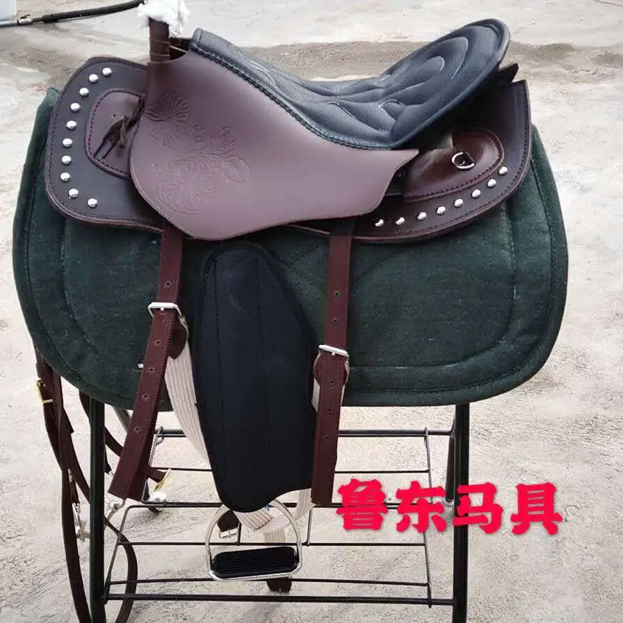 Full Set Of Accessories For Large Horse Saddles In Tourist Saddle Scenic Area Endurance Riding Saddle
